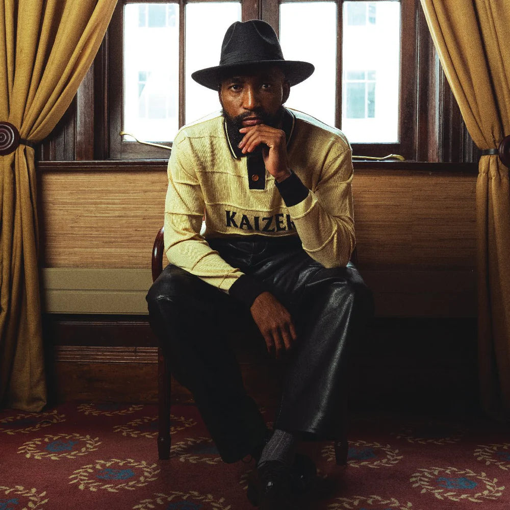 Kaizer Chiefs Long Sleeve Knitted Jersey-Butter