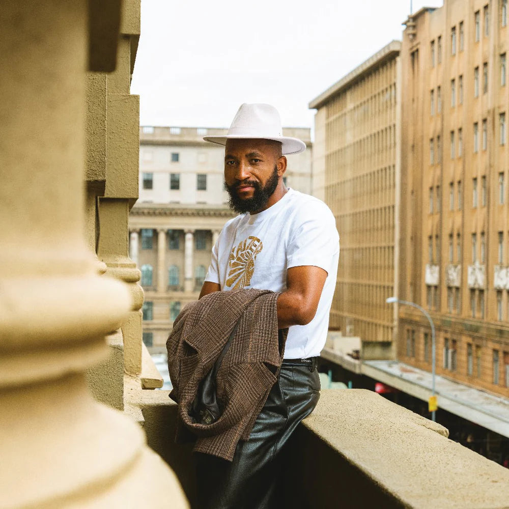 Kaizer Chiefs Vintage Regular Crew Tee-White