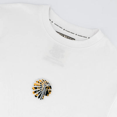 Kaizer Chiefs Pop Art Badge Boxy Tee- White