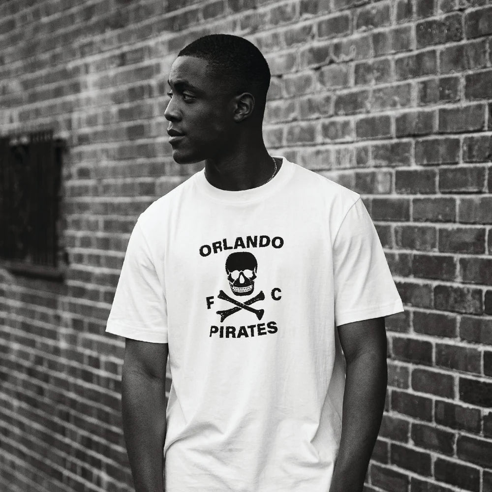 Orlando Pirates Graphic Regular Crew Tee-White