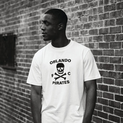 Orlando Pirates Graphic Regular Crew Tee-White
