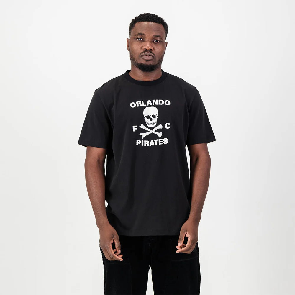 Orlando Pirates Graphic Regular Crew Tee-Black