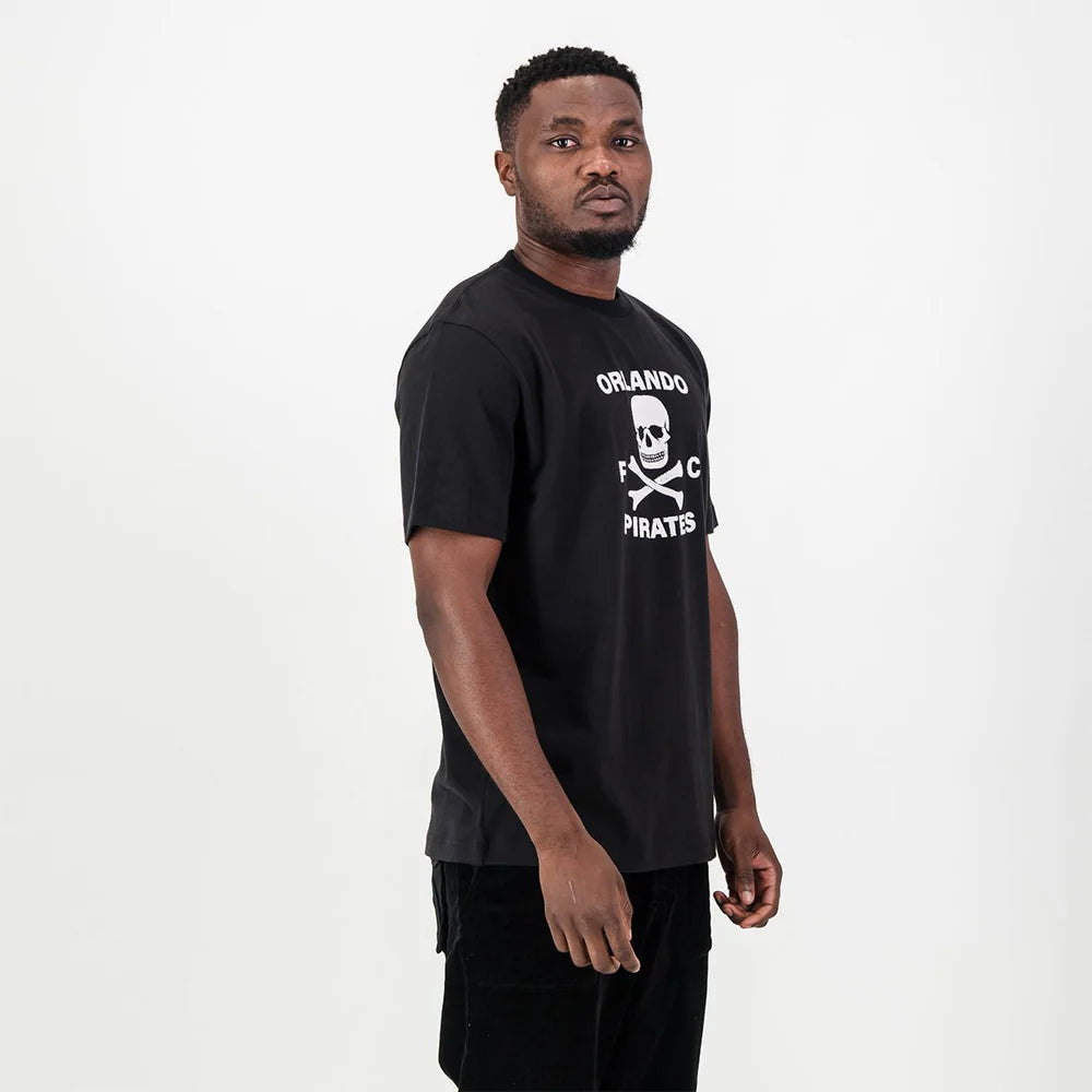 Orlando Pirates Graphic Regular Crew Tee-Black