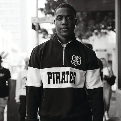 Orlando Pirates Quarter Zip Sweat-Black
