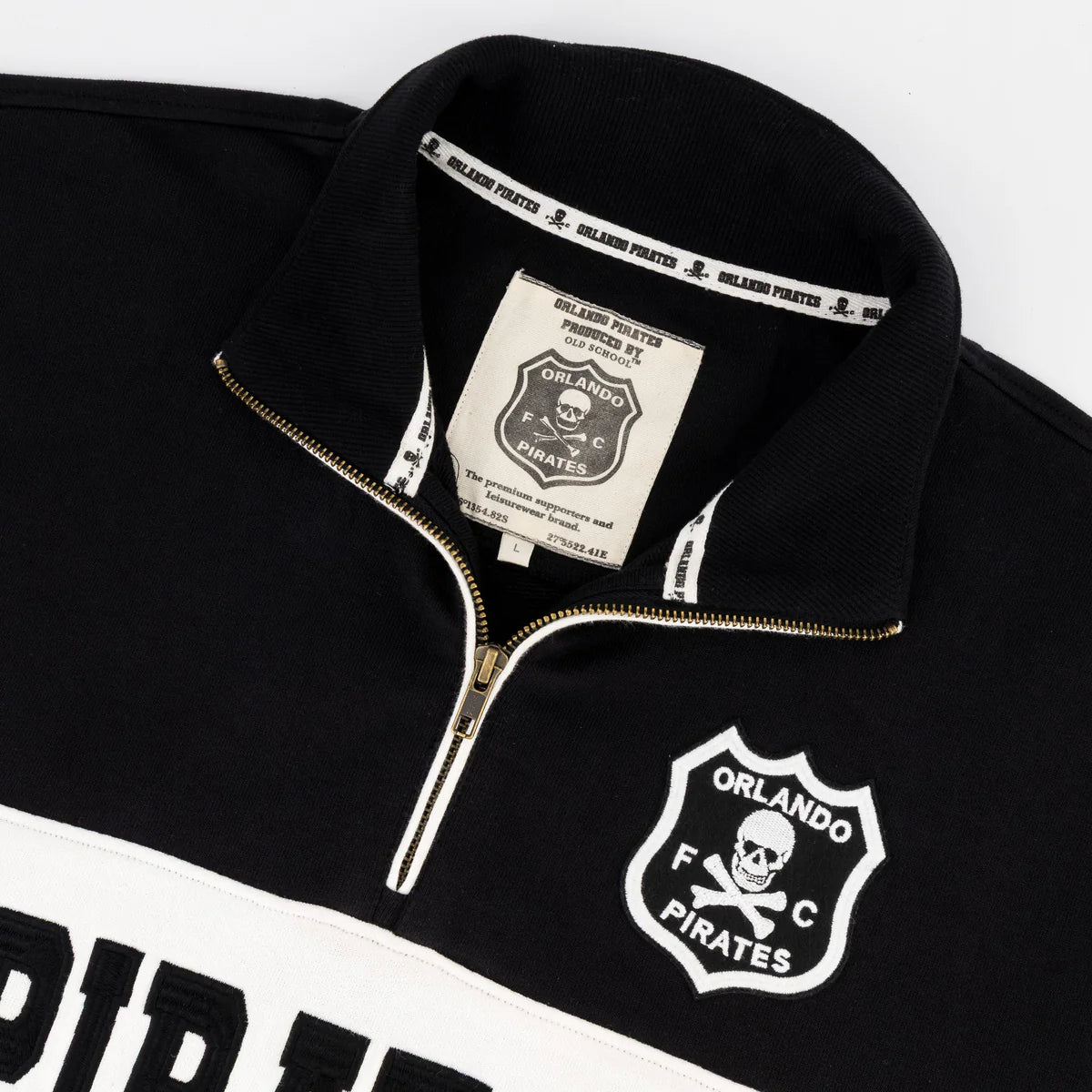 Orlando Pirates Quarter Zip Sweat-Black