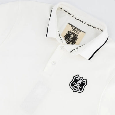 Orlando Pirates Tipped Polo-White