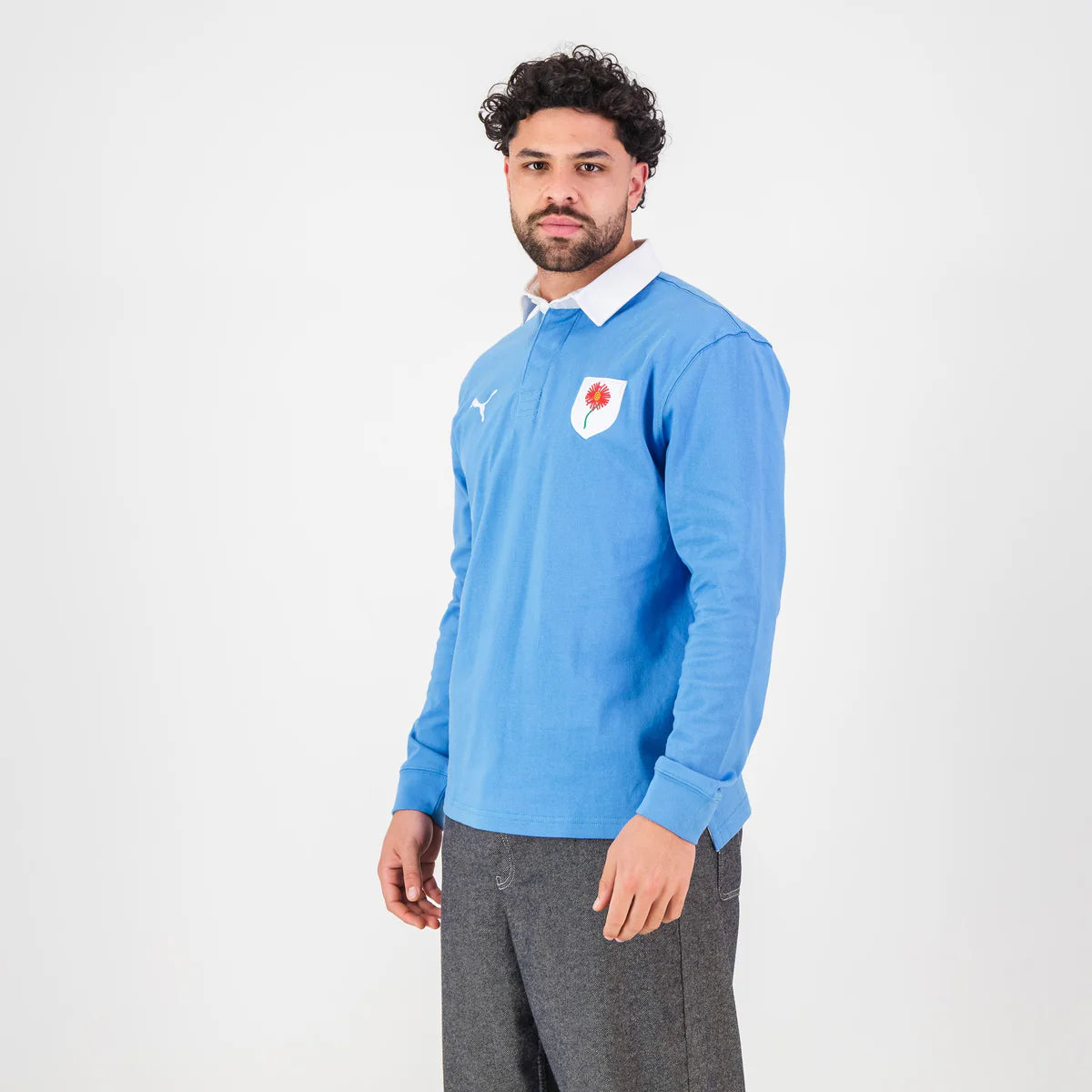 Provincial Bulls Daisy LS Rugby Jersey-Palace Blue