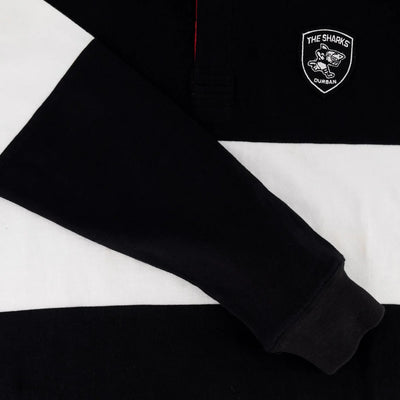 Provincial Sharks LS Rugby Jersey-Black