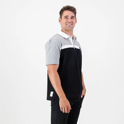 Provincial Sharks SS Rugby Jersey-Black