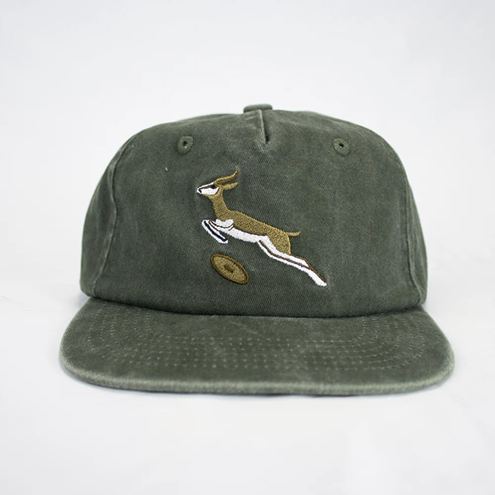 Springboks United Traditional Cap- Military Olive