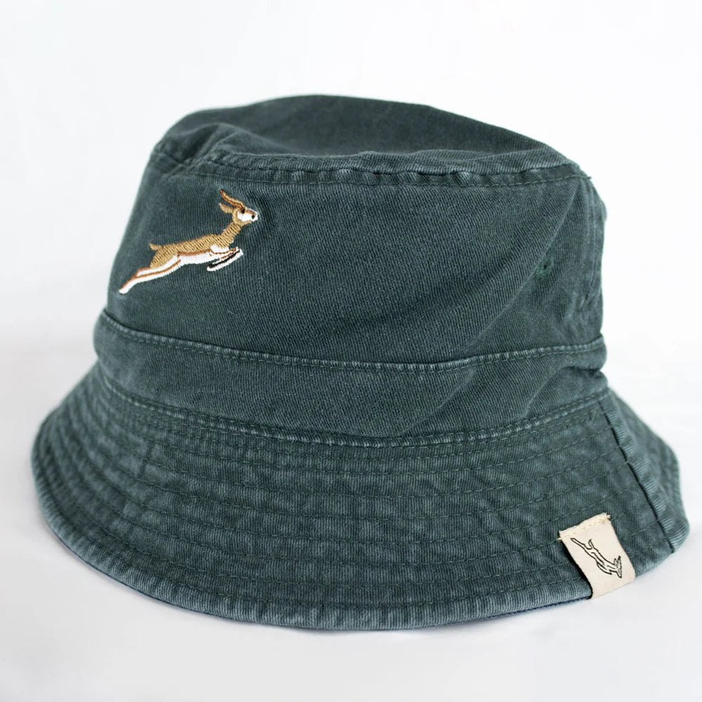 Springboks Reversible Bucket Hat-OS Green