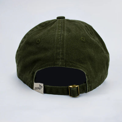 Springboks Triple Bok Dad Cap-Military Olive