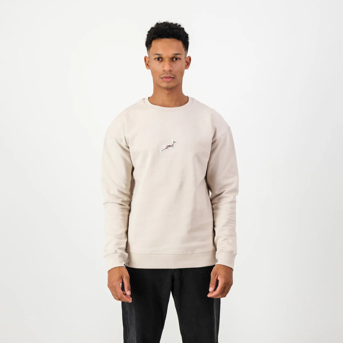 Springboks Colour Pop Sweat - Ivory