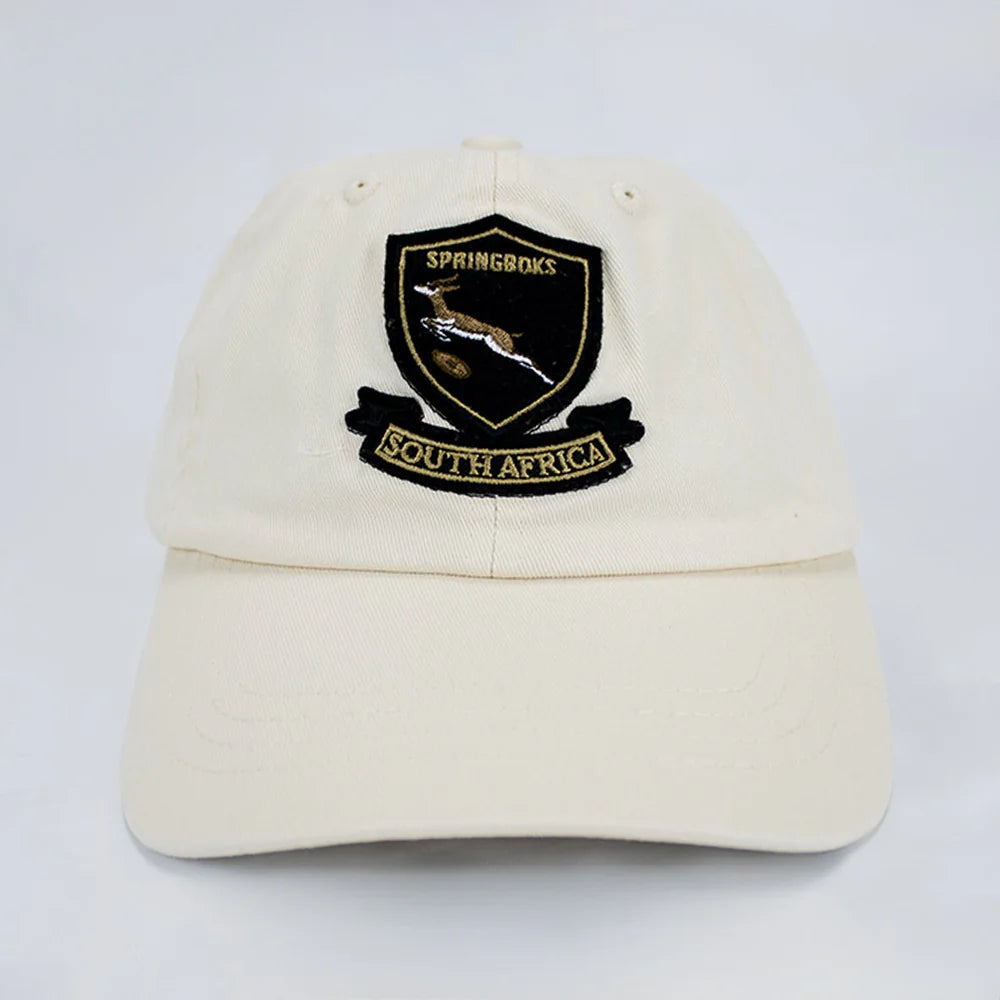 Springboks Shield Dad Cap-Ivory