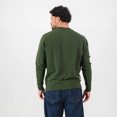 Springboks HS Small logo Crew Sweat - Military Olive