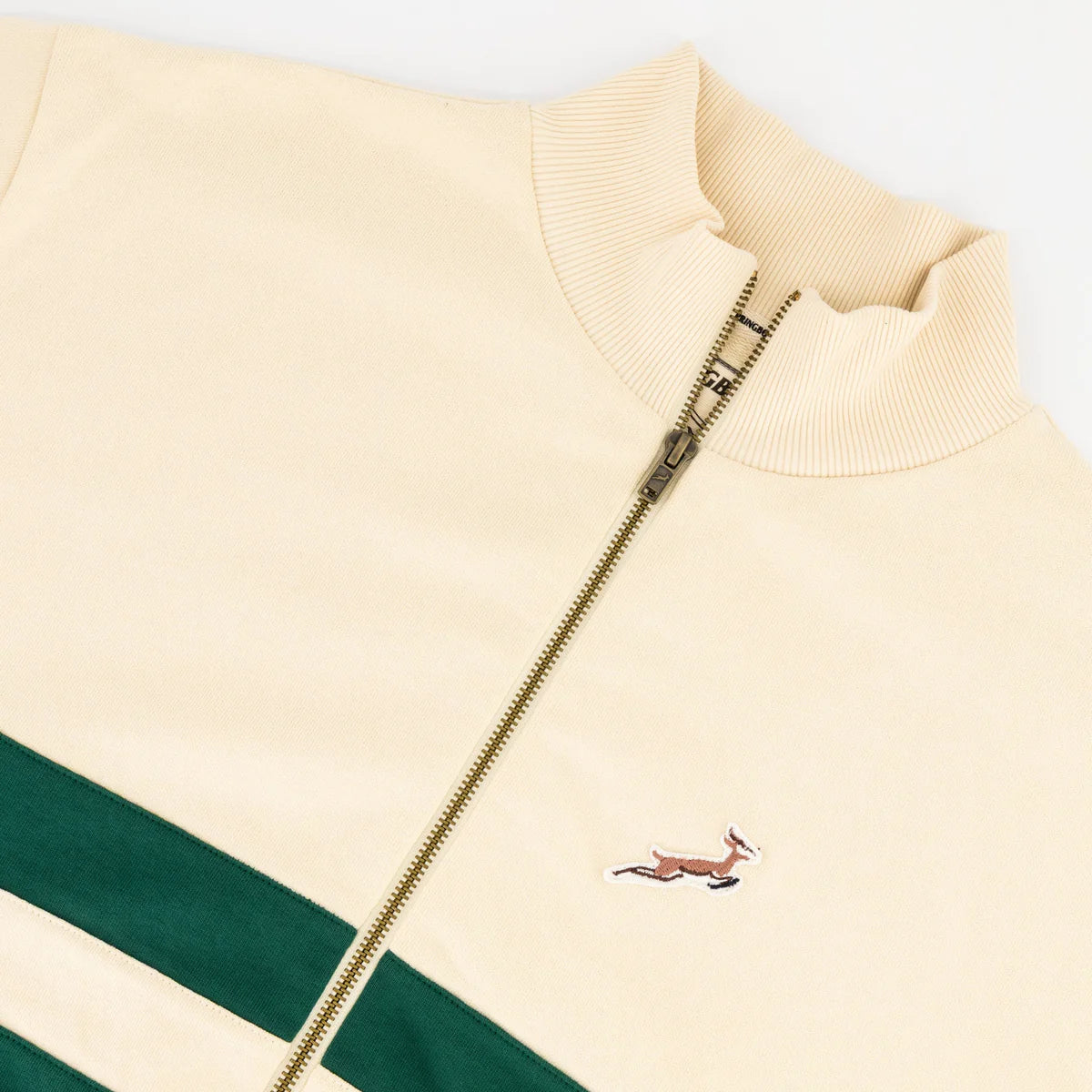 Springboks CB Zip Through Sweat-OS Green