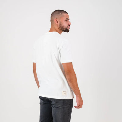 Springboks Stadium Bok Regular Crew Tee-White