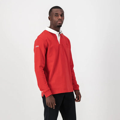 Schools KES LS Rugby Jersey-True Red