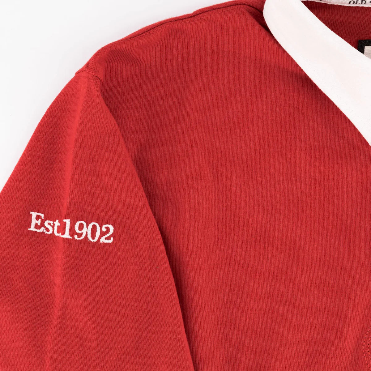 Schools KES LS Rugby Jersey-True Red