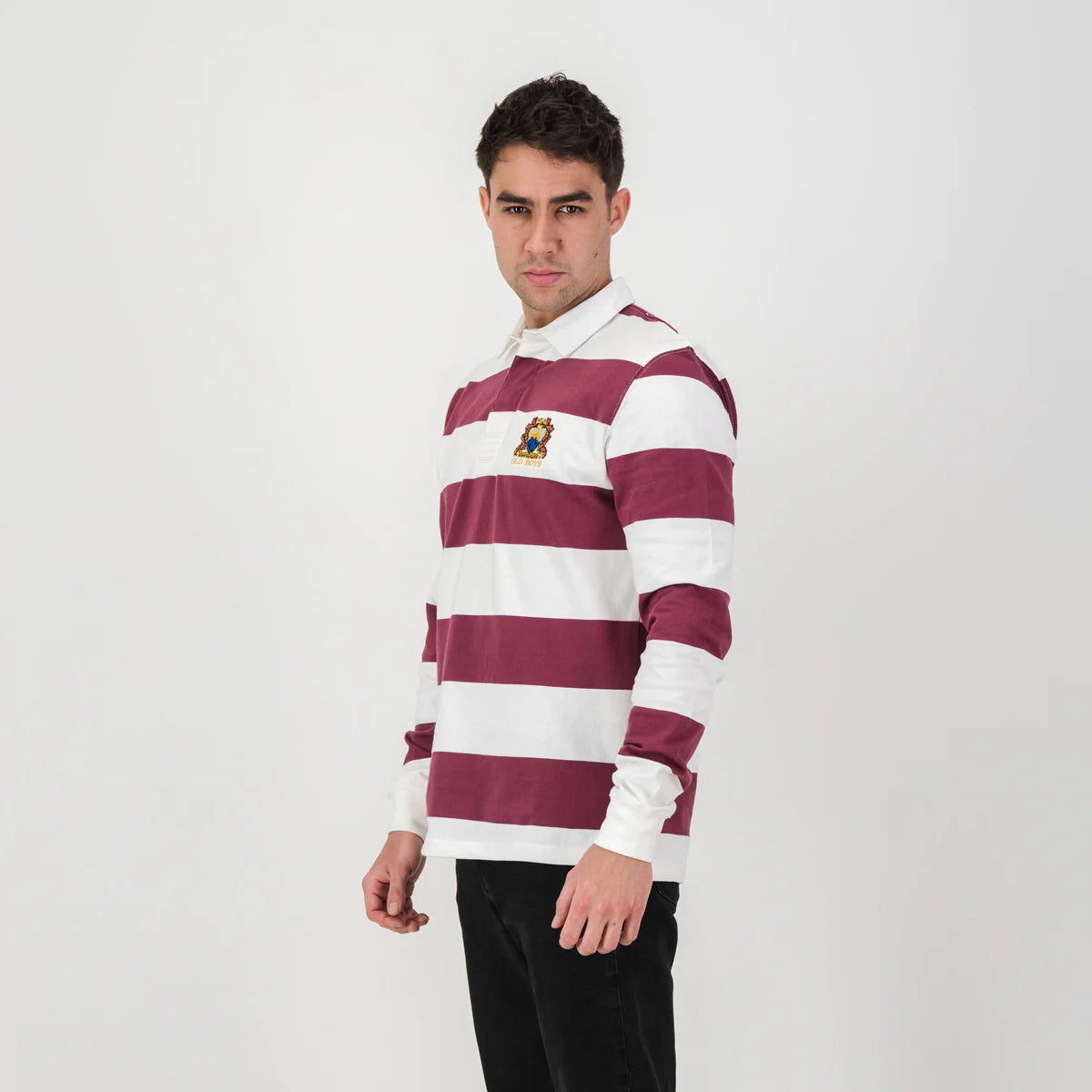 Schools Paul Roos LS Rugby Jersey-White