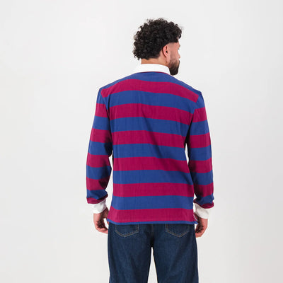 Schools St Johns Long Sleeve Rugby Jersey-Navy Peony