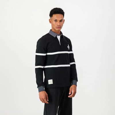 Schools Hilton College LS Rugby Jersey-Black