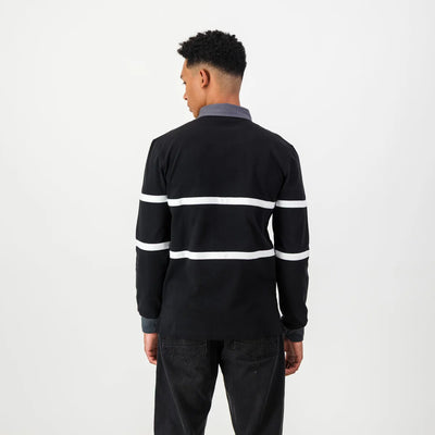 Schools Hilton College LS Rugby Jersey-Black