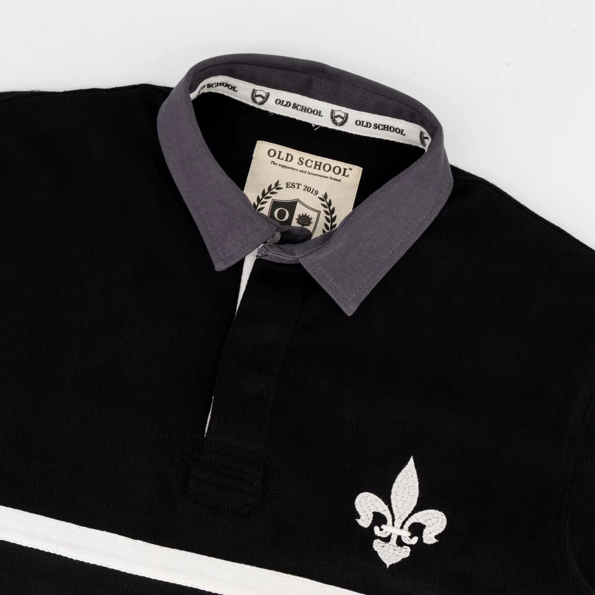 Schools Hilton College LS Rugby Jersey-Black