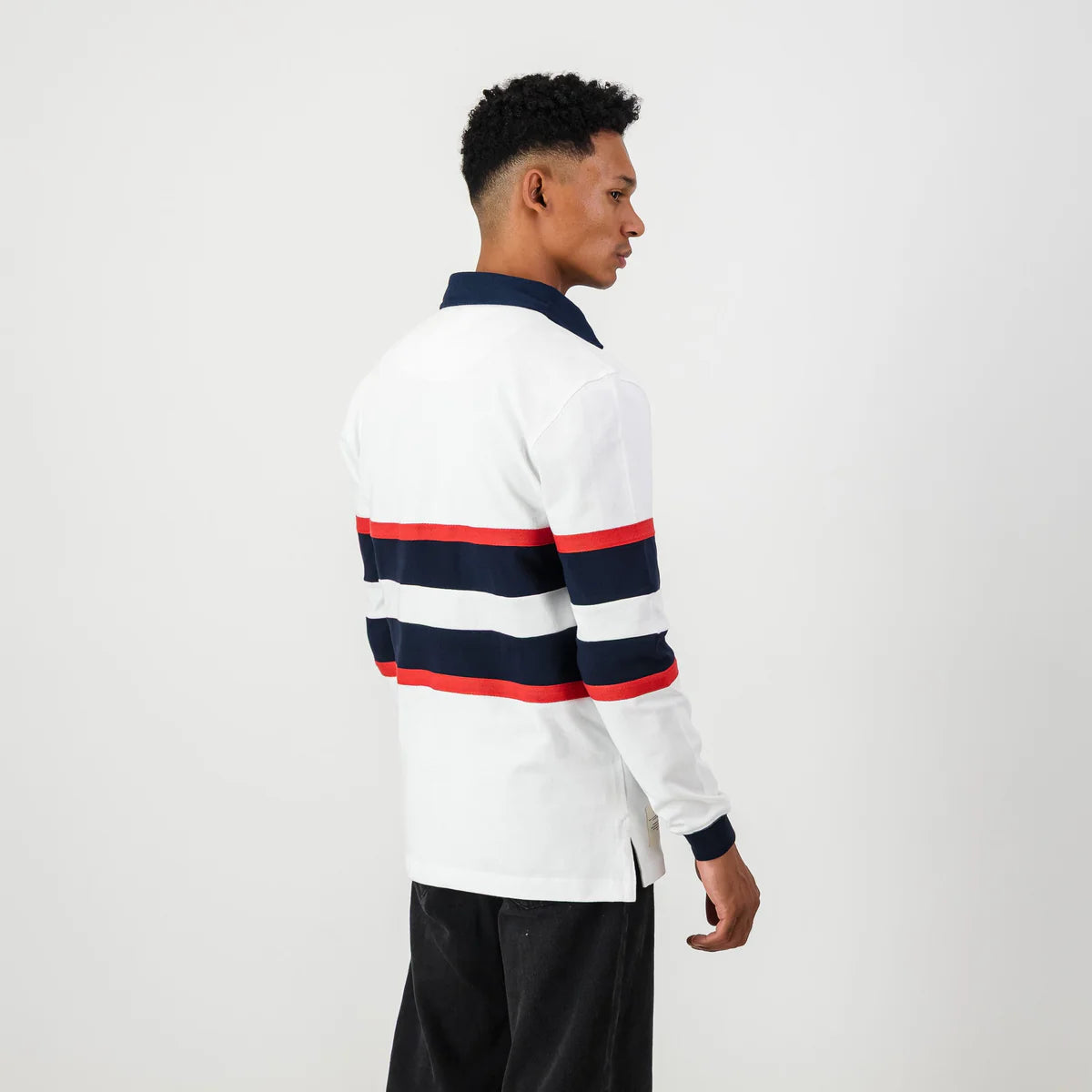 Schools HTS Middelburg LS Rugby Jersey-White