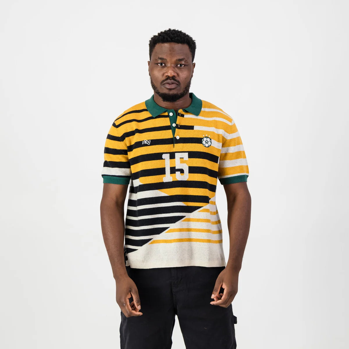 Doctor Khumalo SS Knitted Jersey-Ivory