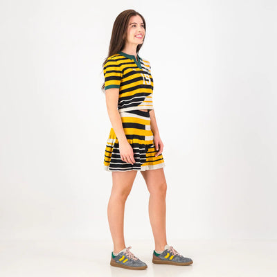 Doctor Khumalo Ladies Crop SS Jersey- Ivory