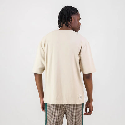 Doctor Khumalo Boxy Crew Tee-Ivory