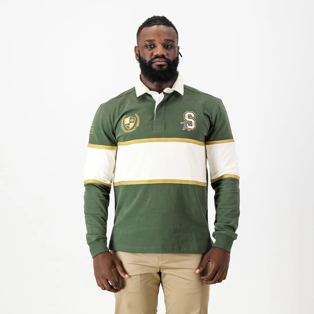Stillknocks LS Rugby Jersey Enhanced-Military Olive