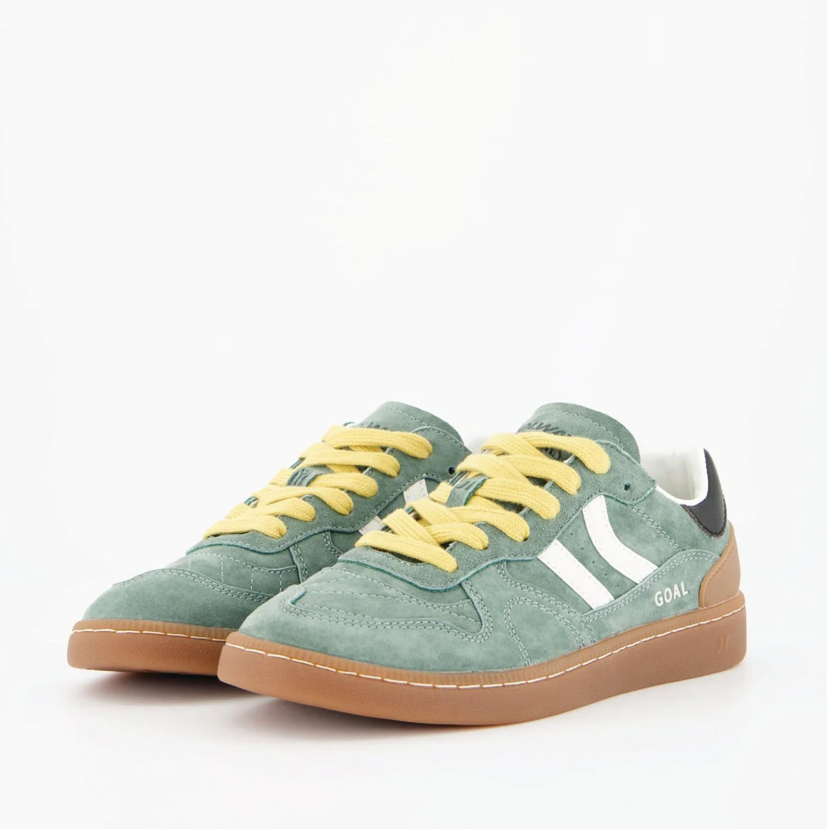 Stillknocks X Coolway X Old School Sneaker-Forest Green