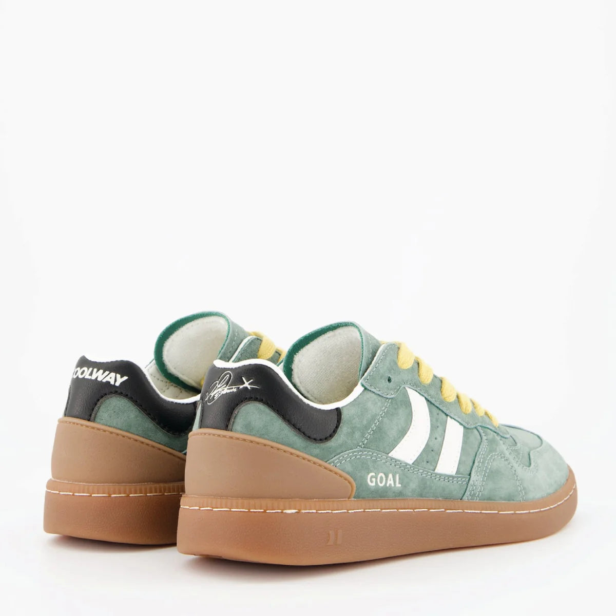 Stillknocks X Coolway X Old School Sneaker-Forest Green