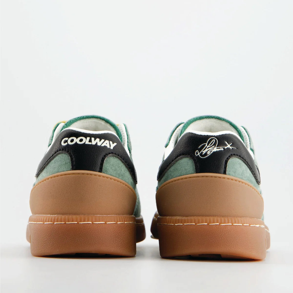Stillknocks X Coolway X Old School Sneaker-Forest Green