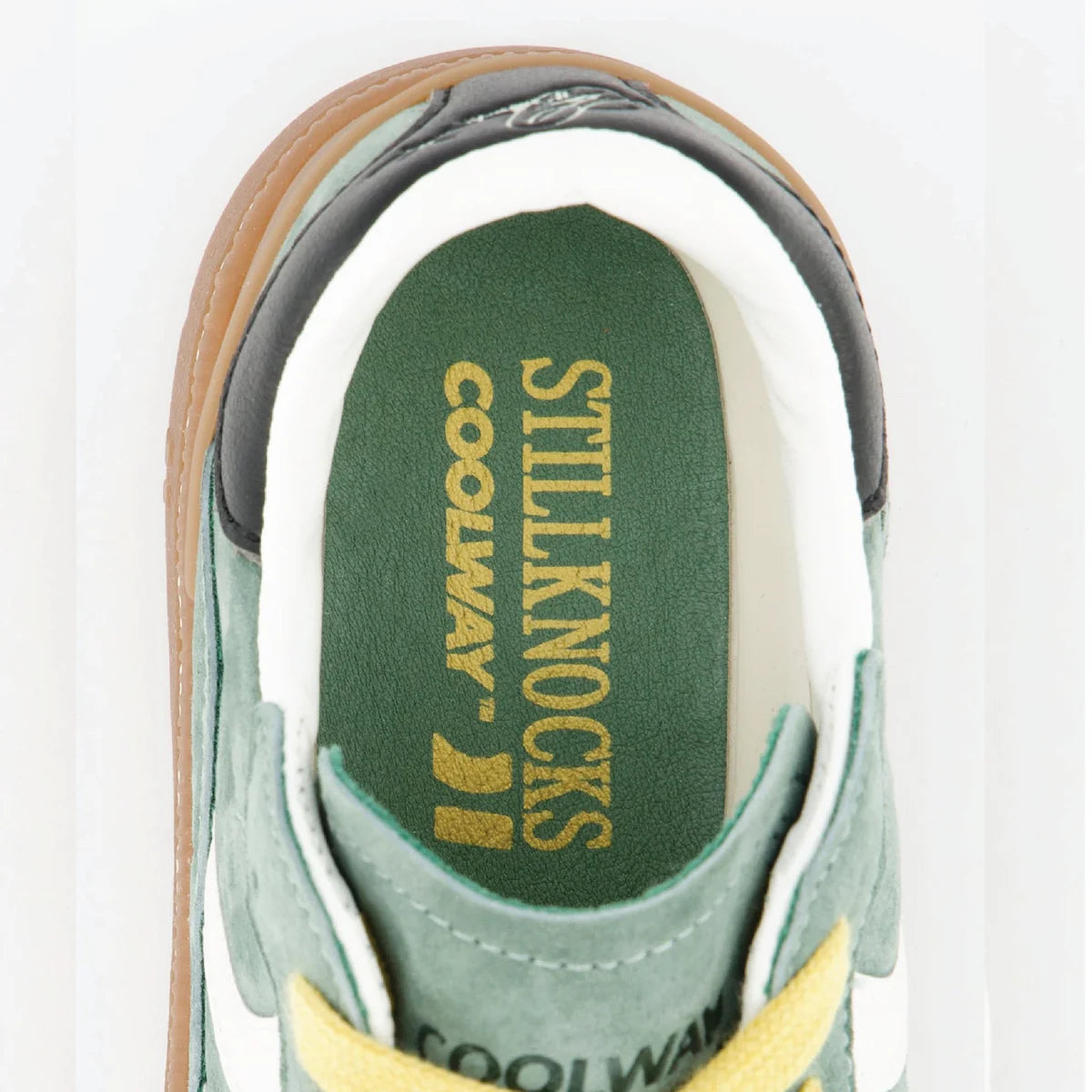 Stillknocks X Coolway X Old School Sneaker-Forest Green