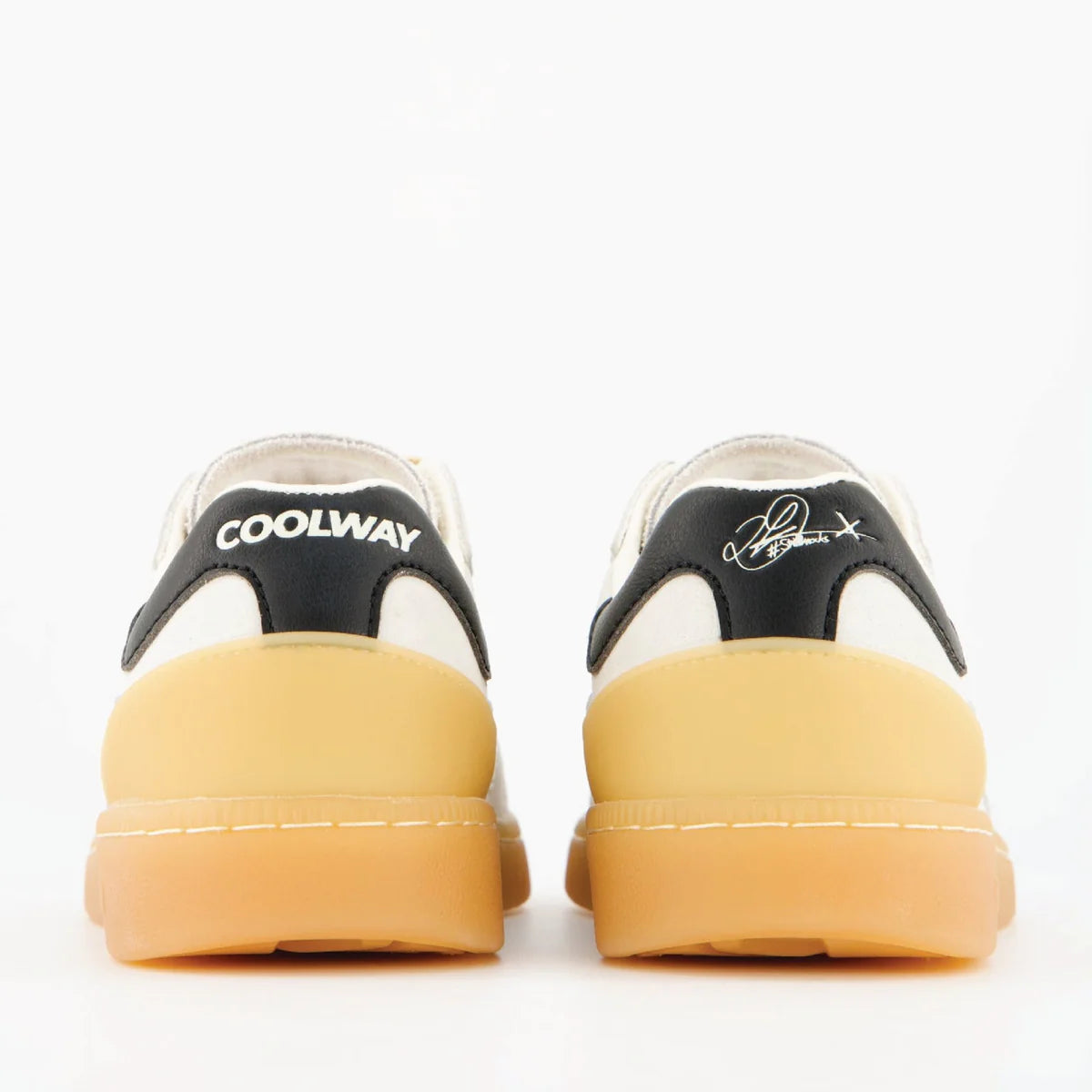 Stillknocks X Coolway X Old School Sneaker-Ivory