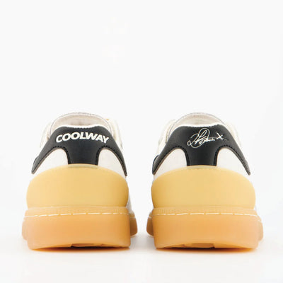 Stillknocks X Coolway X Old School Sneaker-Ivory