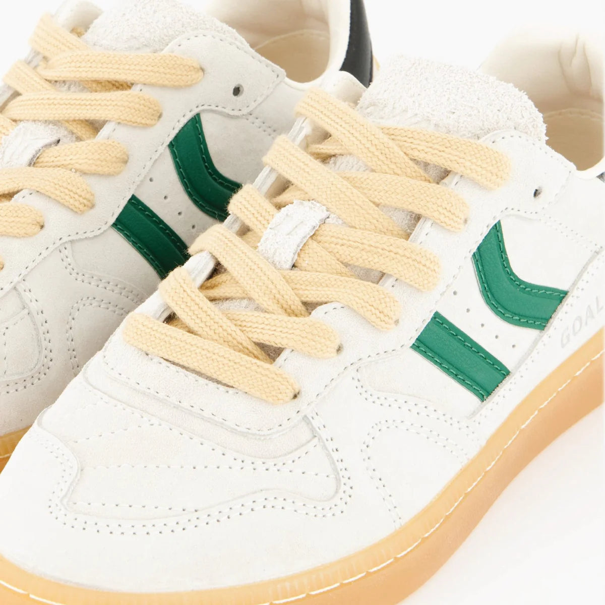 Stillknocks X Coolway X Old School Sneaker-Ivory