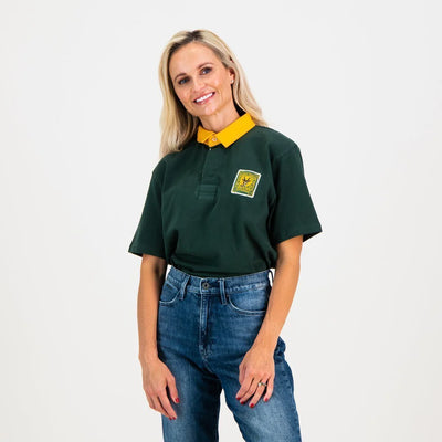 SA Supporters Classic SS Rugby Jersey-OS Green