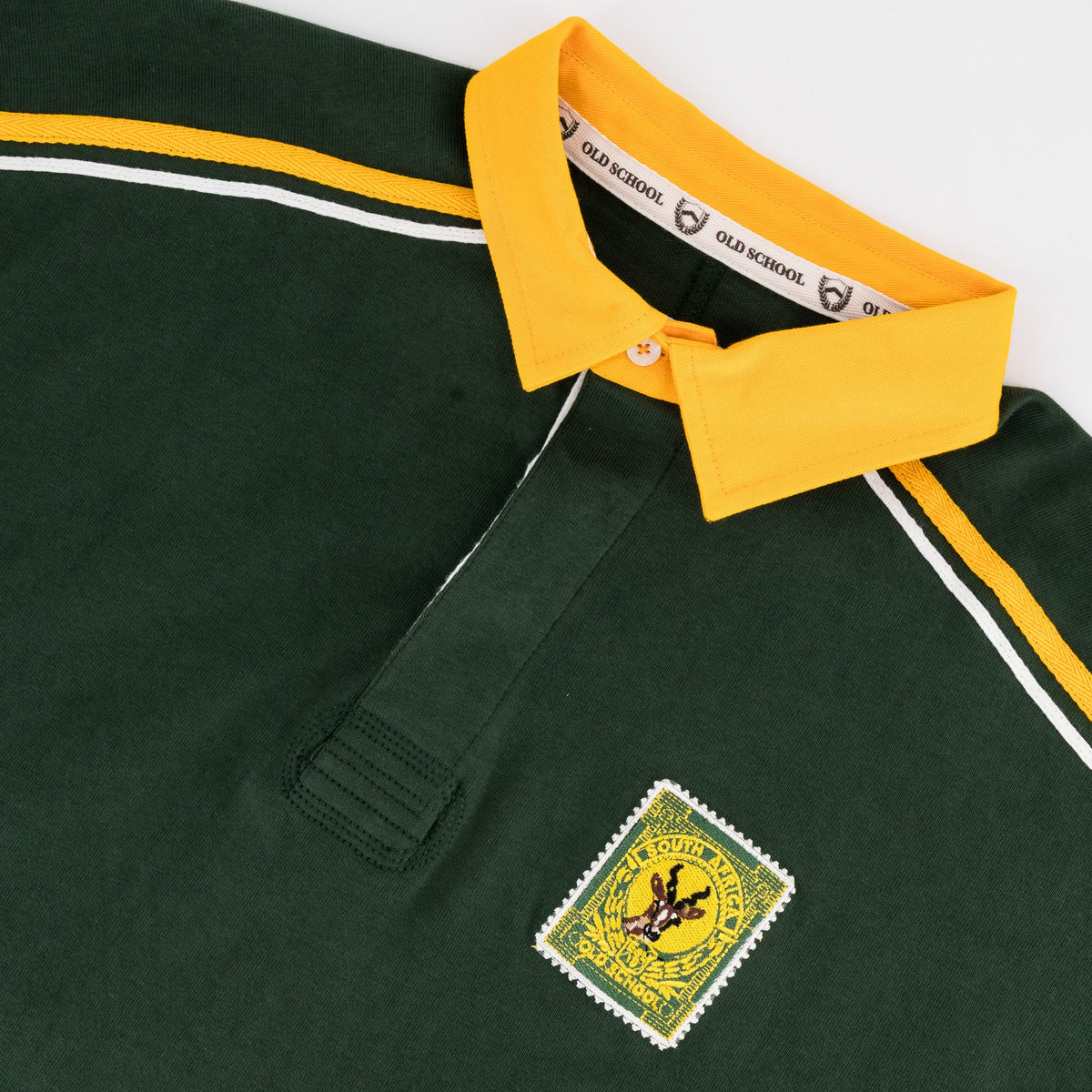 SA Supporters Styled LS Rugby Jersey -OS Green