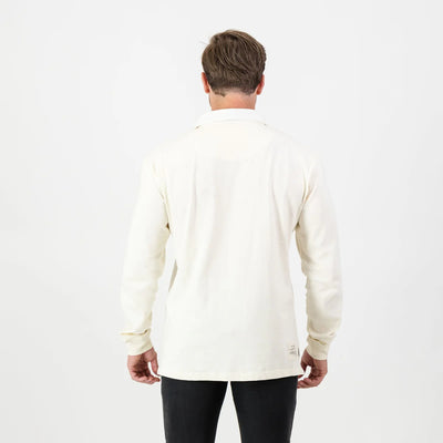 SA Supporters Badge LS Rugby Jersey-Ivory