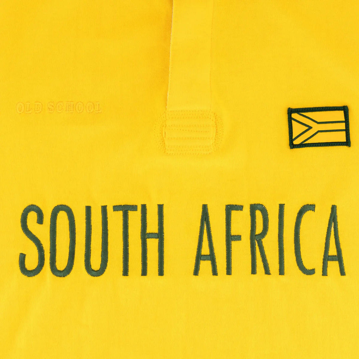 SA Supporters Flag SA LS Rugby Jersey-Spectra Yellow